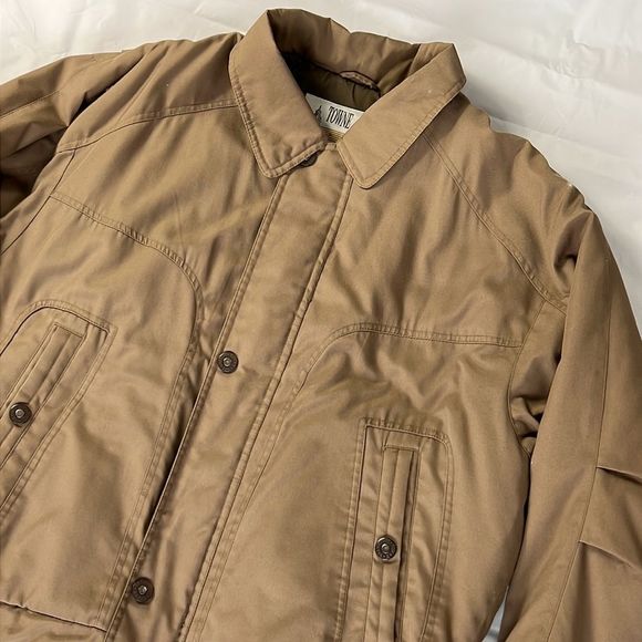 London Fog Towne men’s brown coat size Medium - Picture 2 of 8